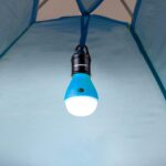 2-Pack of Portable LED Tent Light Bulbs - Indoor/Outdoor Hanging Lights with Three Settings - for Camping, Hiking, and Emergencies by Wakeman (Blue) - Image 7