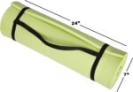 Sleeping Pad, Lightweight Non Slip Foam Mat with Carry Strap by Wakeman Outdoors (Thick Mattress for Camping, Hiking, Yoga and Backpacking) (Green) , 72 inches (L) x 24 inches (w) x 0.50 inch (H) - Image 5