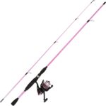 Fiberglass Fishing Pole - Strike Series 78-Inch Collapsible Rod and Spinning Reel Combo, EVA Handle, Pre-Spooled Reel, Fishing Gear for Catching Walleye, Bass, Trout, and More by Wakeman