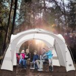 UNP Easy Beach Tent Pop Up Canopy UPF50+ Tent with Side Wall, Ground Pegs, and Stability Poles, Sun Shelter Rainproof, Waterproof for Camping Trips, Backyard Fun, Party Or Picnics - Image 7