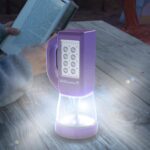 3-in-1 LED Lantern - Compact, Lightweight Camping Light, Flashlight, and Panel Illumination for Reading and Emergencies by Wakeman Outdoors (Purple) - Image 6