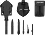 Wakeman Outdoors Tactical Utility Shovel– Compact Folding Survival Metal Spade Multitool for Camping, Hunting and Hiking with Nylon Carrying Bag - Image 7