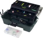 Wakeman Outdoors Fishing Tackle Box Craft Tool Chest and Art Supply Organizer - Image 2