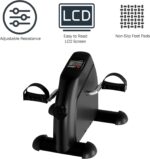 Under Desk Bike and Pedal Exerciser - At-Home Physical Therapy Equipment and Exercise Machine for Arms and Legs with LCD Screen by Wakeman Fitness - Image 3