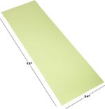 Sleeping Pad, Lightweight Non Slip Foam Mat with Carry Strap by Wakeman Outdoors (Thick Mattress for Camping, Hiking, Yoga and Backpacking) (Green) , 72 inches (L) x 24 inches (w) x 0.50 inch (H) - Image 3