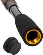 Fiberglass Fishing Rod - Portable Telescopic Pole with Size 20 Spinning Reel - Fishing Gear for Ponds, Lakes, and Rivers by Wakeman (Black) - Image 4
