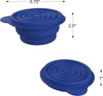 Wakeman 75-CMP1047 Outdoors Collapsible Lids BPA Free Silicone - Image 2