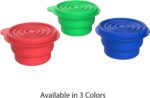 Wakeman 75-CMP1047 Outdoors Collapsible Lids BPA Free Silicone - Image 7
