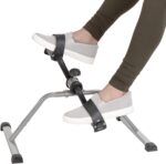 Under Desk Exercise Bike Pedal Exerciser – Mini Stationary Cycle with Adjustable Resistance, Calorie Tracker & Foldable Design – Compact Pedal Machine for Home, Office, or Physical Therapy by Wakeman - Image 6