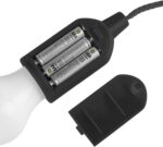 Pull Cord Light- Portable LED Outdoor/Indoor Hanging Bulb Lantern for Camping, Home Garage, Patio, and Tent Lighting by Wakeman Outdoors (Black) - 75-WL2028 - Image 7