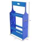 Fishing Rod Rack - Plastic Floor Storage Holder - Organizer Stand for Home or Garage - Fits 16 Freshwater or Saltwater Rods by Wakeman Outdoors - Image 2