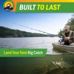 Wakeman Fiberglass Fishing Rod and Reel Combo – 2-Piece 65-Inch Medium Action Spinning Rod Set for Lake Fishing - Image 3