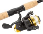 Telescopic Fishing Pole - 5.5-Foot Carbon Fiber Rod and Ambidextrous Reel Combo with Handy Carrying Case for Lake, Pond, or River by Wakeman (Black) - Image 7