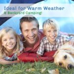 Lightweight Sleeping Bag - Carrying Bag with Compression Straps Included - for Adults, Kids, Camping, Backpacking, and Sleepovers by Wakeman Outdoors - Image 6