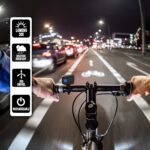 Bike Light-LED Front Bicycle Headlight-Bright USB Rechargeable Handlebar Lamp, 360° Mobility, Detachable, Compact for Road Safety by Wakeman Outdoors - Image 5