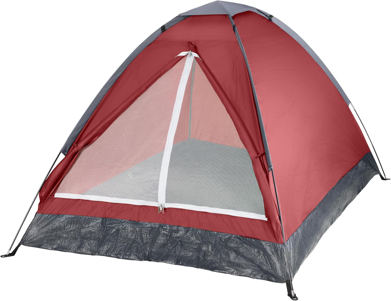81Y2xfrlGML._AC_SL1500_ 2 Person Camping Tent with Rain Fly and Carrying Bag – Lightweight Outdoor Pop Up Tents for Camping Essentials, Music Festivals, Backpacking, Hiking, or Beach Shelter by Wakeman Outdoors - Image 1