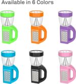 Wakeman 3 in 1 LED Lantern, Flashlight and Panel Light, Lightweight Camping Lantern Outdoors (for Camping Hiking Reading and Emergency) (Neon Green), 75-CL1007, 3.25"(L) x 4"(W) x 8"(H) - Image 7