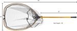 Fishing Net with Telescoping Handle- Collapsible and Adjustable Landing Net with Corrosion Resistant Handle and Carry Bag - Image 2