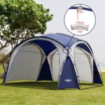 UNP Easy Beach Tent Pop Up Canopy UPF50+ Tent with Side Wall, Ground Pegs, and Stability Poles, Sun Shelter Rainproof, Waterproof for Camping Trips, Backyard Fun, Party Or Picnics - Image 3