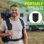 Folding Multitool Shovel, Pickaxe and Saw with Included Pocket Knife and Carry Bag- Survival Tool Camping, Hiking and Emergency by Wakeman Outdoors - Image 3
