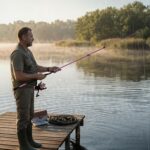 Fiberglass Fishing Pole - Strike Series 78-Inch Collapsible Rod and Spinning Reel Combo, EVA Handle, Pre-Spooled Reel, Fishing Gear for Catching Walleye, Bass, Trout, and More by Wakeman - Image 6
