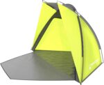 Beach Tent and Sun Shelter - Water and Wind-Resistant Shade Canopy for UV Protection - Easy Set-Up Tent with Carry Bag by Wakeman (Yellow) - Image 3