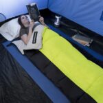 Sleeping Bag - 3 Season Warm and Cool Weather Sleeping Bags for Adults, Teens, and Kids - Lightweight Compact Spring Summer Fall Camping Sleeping Bag - Camping Essentials by Wakeman (Neon Green) - Image 2