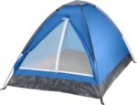 2 Person Camping Tent with Rain Fly and Carrying Bag - Lightweight Outdoor Pop Up Tents for Camping Essentials, Music Festivals, Backpacking, Hiking, or Beach Shelter by Wakeman Outdoors