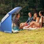 Wakeman 75-CMP1029 Portable Canopy Umbrella Sun Shelter, 86", Blue - Image 6