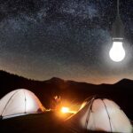 Pull Cord Light- Portable LED Outdoor/Indoor Hanging Bulb Lantern for Camping, Home Garage, Patio, and Tent Lighting by Wakeman Outdoors (Black) - 75-WL2028 - Image 4