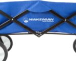 Wakeman Outdoors Folding Wagon – Collapsible All-Terrain Utility Pull Cart with Telescoping Handle for Camping, Beach, Sports or Grocery Shopping - Image 8
